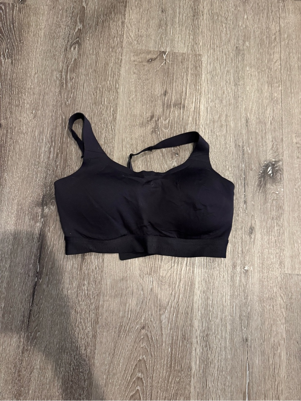 Lululemon Seamless Black Wireless Comfort Bralette
